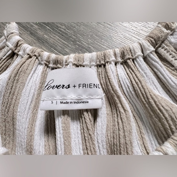 Lovers + friends tropical oasis in nude stripe - Picture 10 of 10